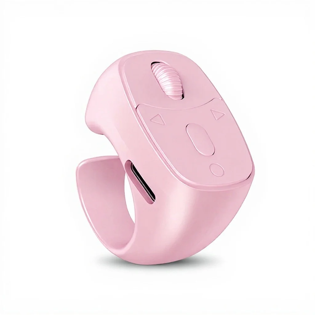 Pilot Bluetooth na palec (pierścień) – pilot do telefonu + scroll + selfie